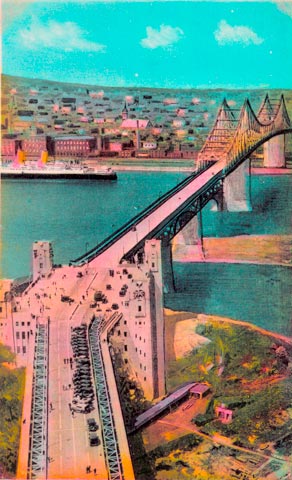 Inauguration du pont du Havre