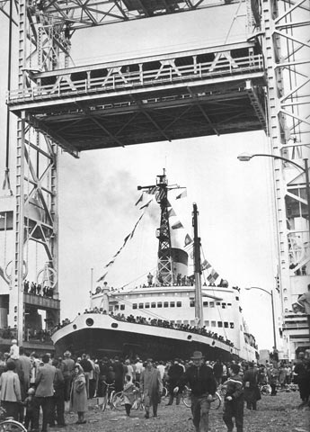 Opening of the St. Lawrence Seaway