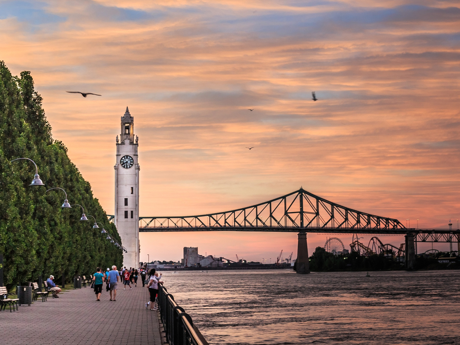 Tour de l'horloge Vieux Port de Montréal