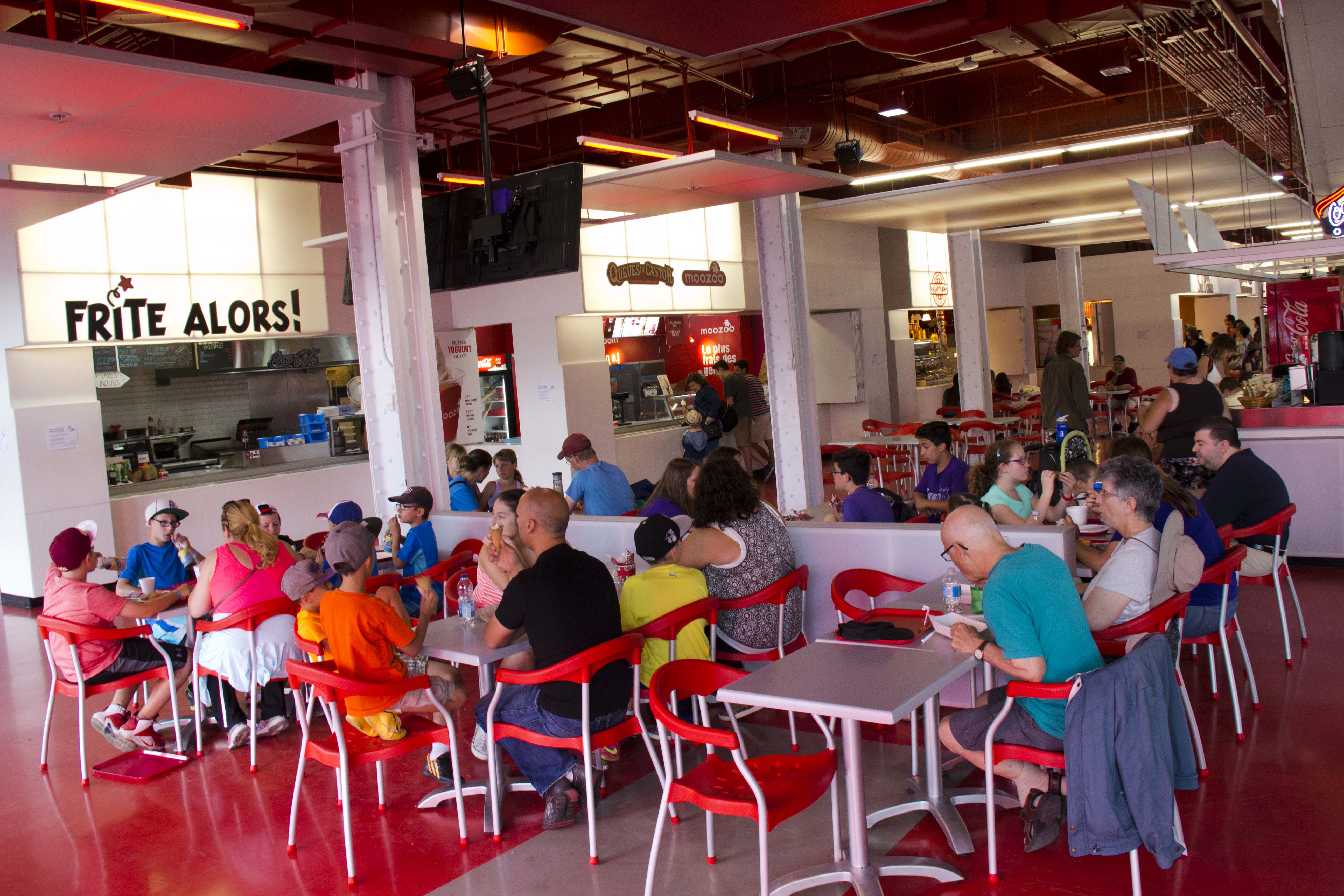 La chaîne alimentaire du centre des sciences Vieux Port de Montréal